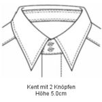 Kent mit 2 Knöpfen (20110)